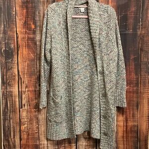 Women's Gray Knit Sweater